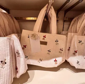 택 포함 새상품 리루린린 토트백 디즈니 크리스마스 2025