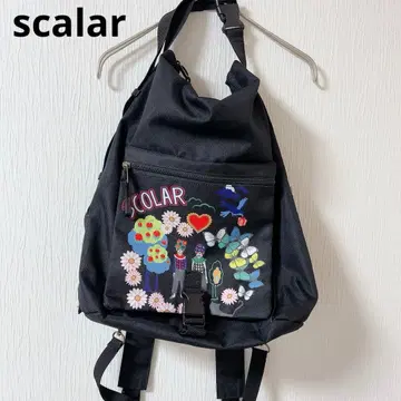 스칼라 scalar 백팩 백 가방 꽃무늬 나비