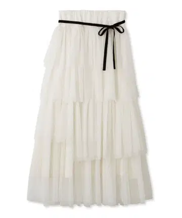 FURFUR 라메 샤샤 스커트