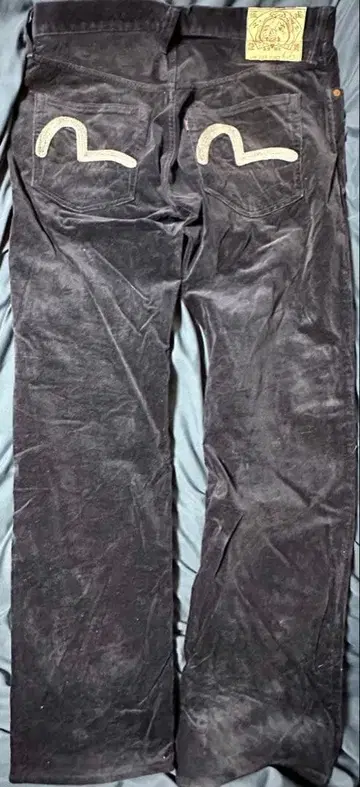 에비수 EVISU 코듀로이 34인치