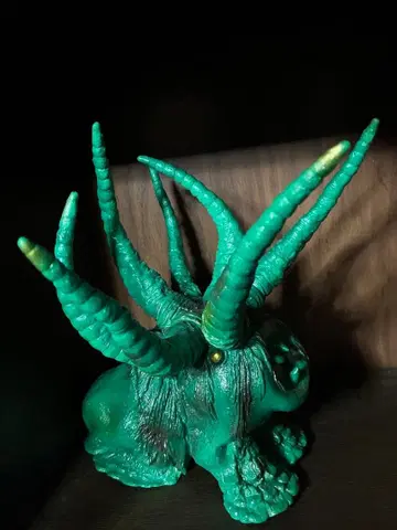 베어모델 헤드론 소프트 비닐 우주원인 고리 스펙트맨 괴수