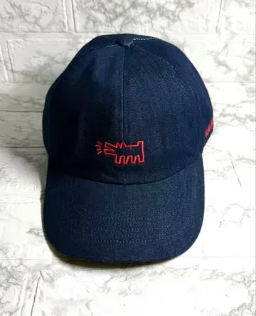 유니클로 키스 해링 데님 캡