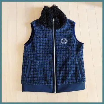 [ 새상품급 ] 힐 크릭 여성용 골프웨어 보아 지퍼 베스트 네이비