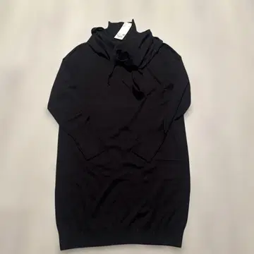 [새상품] UNIQLO 스카프 포함 3way 블랙 니트 원피스 M