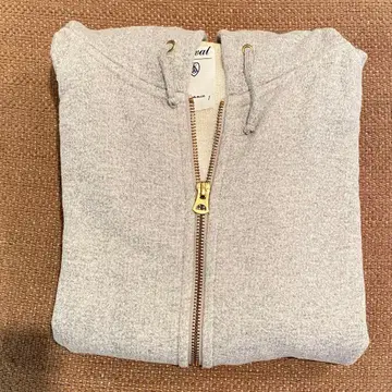 ORCIVAL 프렌치 테리 후드티 더블 지퍼