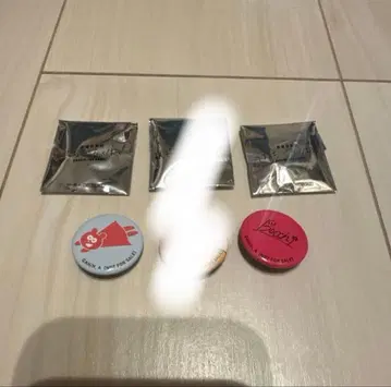 캐릭터 핀 배지 3개 세트