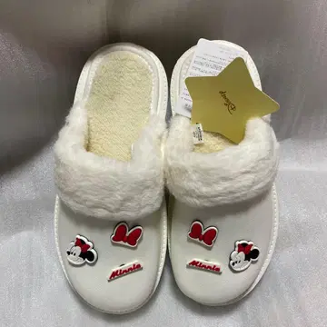 미사용 새상품 Disney 미니 마우스 보아 샌들