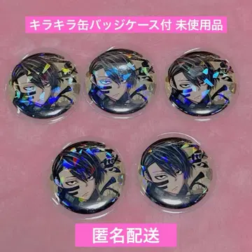 토겐안키 무타노 무진 홀로그램 캔뱃지 5종 세트