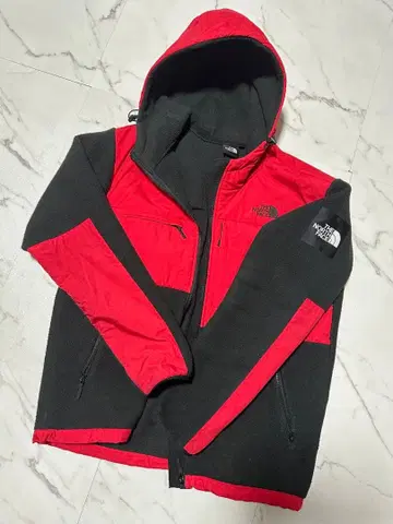 THE NORTH FACE 플리스 자켓 레드/블랙