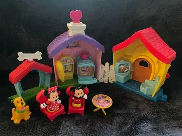 미키 미니 피규어 포함 집 세트