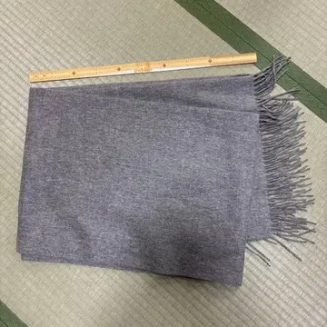 미사용 새상품 트위드밀 TWEEDMILL 그레이 울 머플러