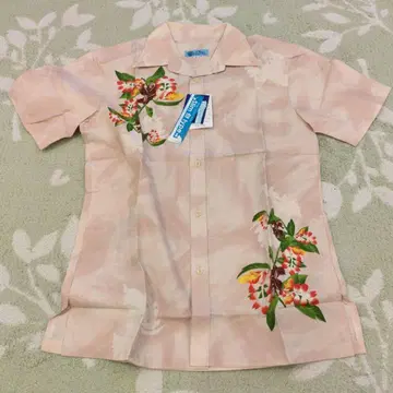 카리유시 웨어 M 사이즈 고급 품위 쿨 비즈 남성용 반팔 오키나와 업무복