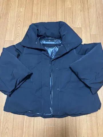 UNIQLO 질 샌더 블랙 다운 자켓