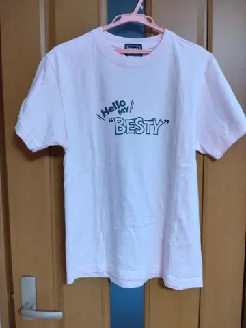 Hello my BESTY T셔츠 핑크 M사이즈