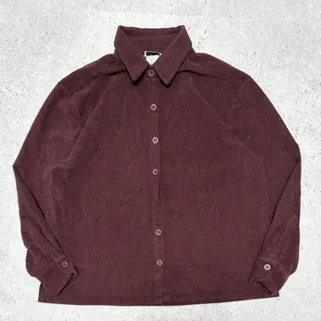 레어 BonWorth 코듀로이 셔츠 루즈핏 브라운 M사이즈 상당