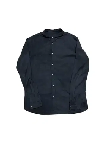 MITTAN 카디 셔츠 카키시부 x 스미 사이즈 4 [ 염색 ]