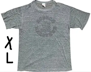 BOSTON MARATHON T셔츠 XL 그레이