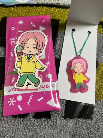 야마모토 쇼고 러버 키링 스티커 세트