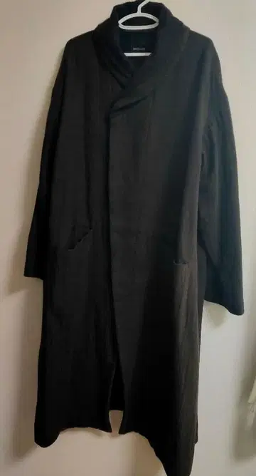 pas de calais 브라운 롱 코트