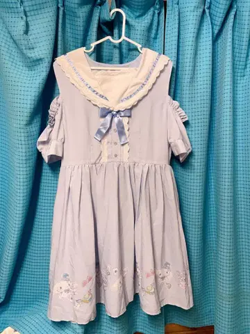 시나모롤 세일러 원피스