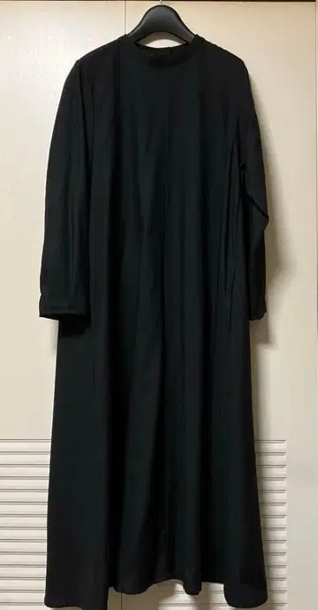 mizuiroind 블랙 롱 원피스 긴팔