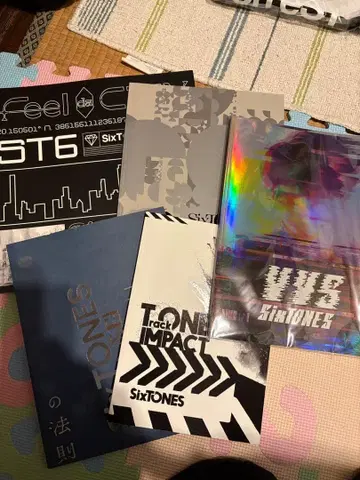 SixTONES 투어 팜플렛