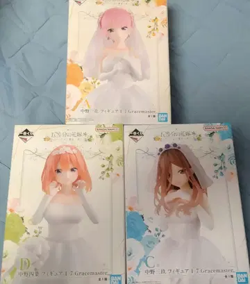 제일복권 5등분의 신부 A상 C상 D상 피규어 아크릴 스탠드 포함