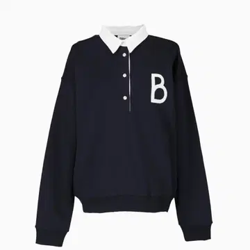 [ 택 포함 미사용 새상품 ] B. CLUB PREPPY TOP 네이비