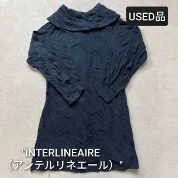 INTERLINEAIRE 다크 컬러 긴팔 상의