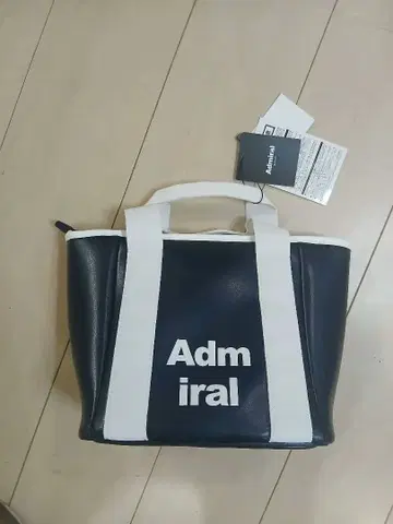Admiral 카트 백 미사용 네이비/화이트