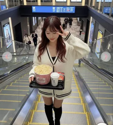 cherimi 셰리미 가디건 화이트