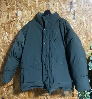 ocostic 올리브 카키 다운 자켓 아우터 블루종 방한