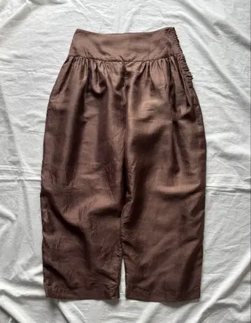 [ 새상품급 ] BUNON 부논 와이드 벨트 팬츠 초콜릿