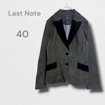 라스트 노트 테일러드 자켓 블레이저 v넥 출퇴근 캐주얼 M