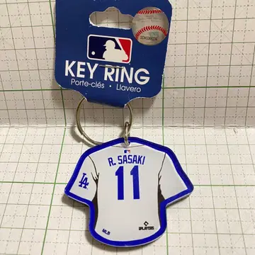다저스 사사키 로키 유니폼형 아크릴 키링