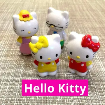 헬로키티 피규어 4개 세트