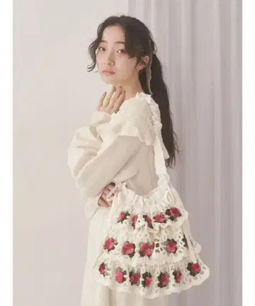 merry jenny 크로셰 티어드 미니백