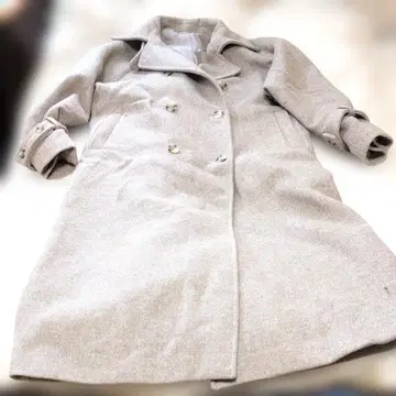 MURUA 롱 코트 베이지 S 사이즈