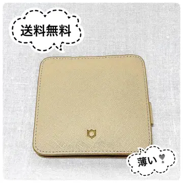 아이페이스 천연 가죽 미니 지갑 얇은 타입 지갑 컴팩트 새상품급