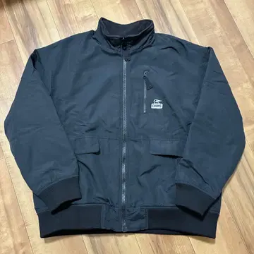 참스 플리스 백 리버서블 자켓 블랙 M