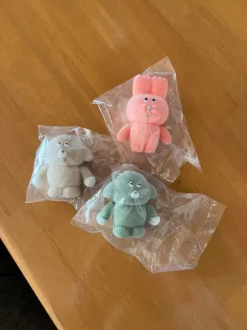 [ 새상품급 가격 인하 중 ] 무뉴 뽁꼬시 가챠가챠 3개 세트