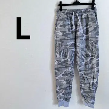 URBAND[L] 그레이 카모 패턴 조거 팬츠