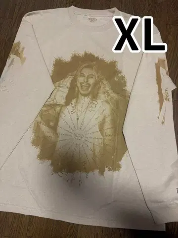 후지이 카제 Long Sleeve T-shirt Prema XL 베이지