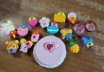 스마일 팩트 부속품 퍼프와 큐어 데코 15개 (퍼프 동작 확인)