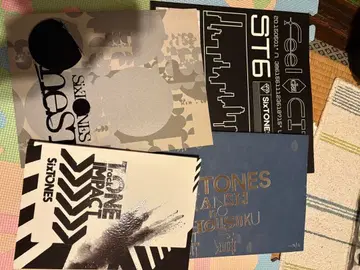 SixTONES 투어 팜플렛 세트