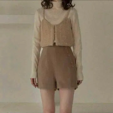 새상품 Eaphi warm knit bustier