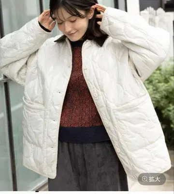 미사용 새상품 니코앤드 콜라보 퀼트 자켓 L 택 포함 niko and -