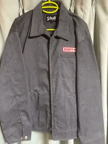 샷 schott 워크 자켓 그레이 와펜 XL 사이즈