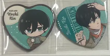 이토시 린 하트형 캔뱃지