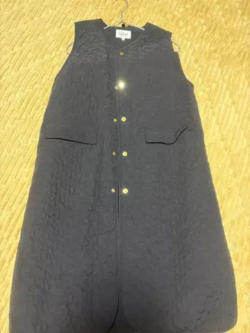 르 글라직 블랙 퀼팅 베스트